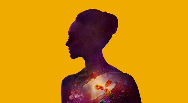 Image of woman representative of AstraZeneca’s Oncology therapy area.