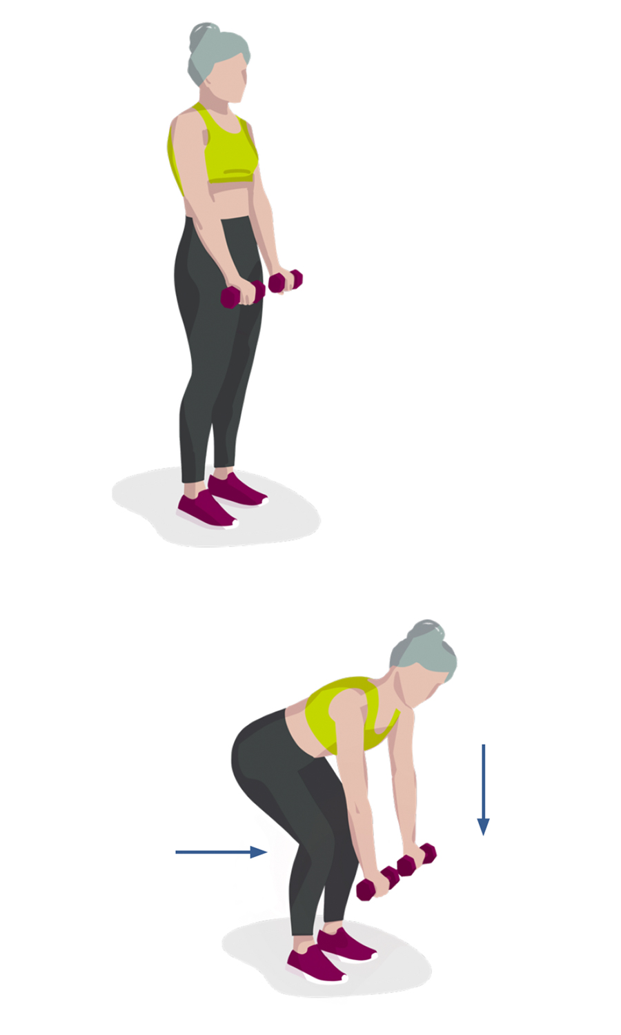 Ejercicio de peso muerto de entrenamiento físico aeróbico para problemas cardiovasculares